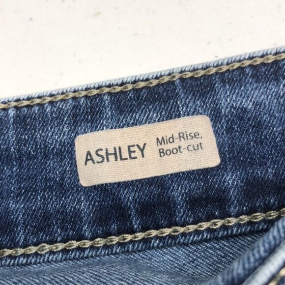 PREMIUM MAVI ASHLEY MIDRISE BOOTCUT JEANS 26x34 - Picture 3 of 13